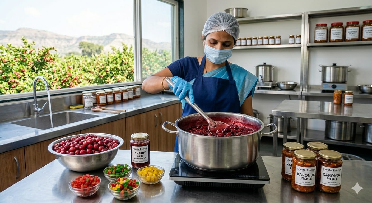 Koronda Jam Processing